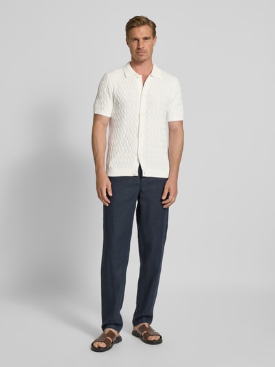 MCNEAL Freizeithemd mit Knopfleiste Ecru 1