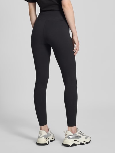EA7 Emporio Armani High waist legging met labeldetail Zwart - 5