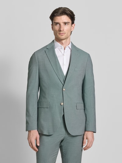 MCNEAL Regular fit Blazer met Reverskraag Groen - 4