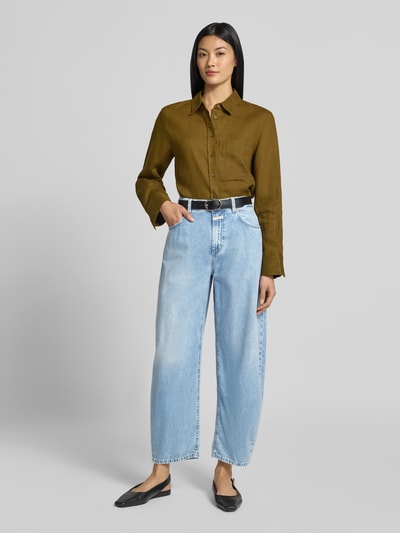 Closed Barrel Fit Jeans mit Label-Detail Modell 'JAZZIE' Hellblau 1