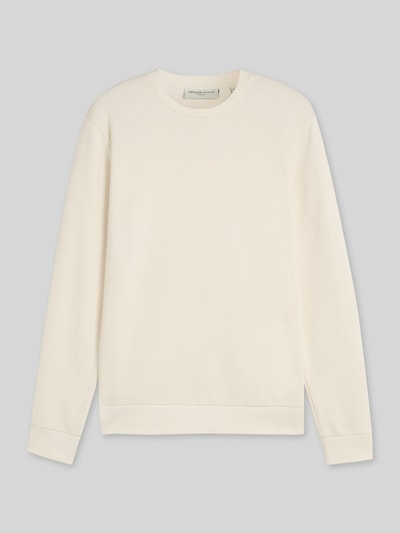 Tom Tailor Denim Regular Fit Sweatshirt aus Baumwoll-Mix Offwhite 2
