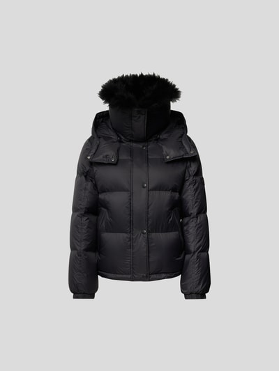 Yves Salomon Daunenjacke mit Kapuze Black 2