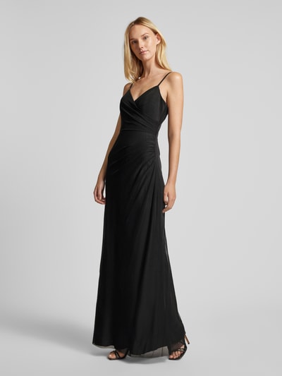 TROYDEN COLLECTION Abendkleid mit Herz-Ausschnitt Black 1