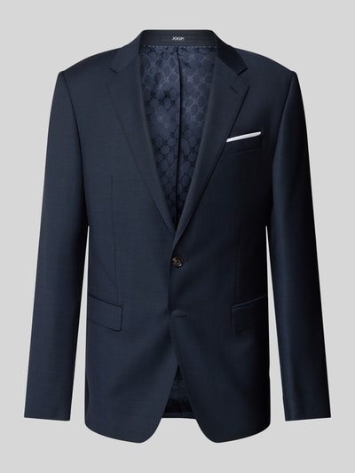 JOOP! Collection Slim Fit 2-Knopf-Sakko aus Schurwolle Modell 'Herby' Marine 1