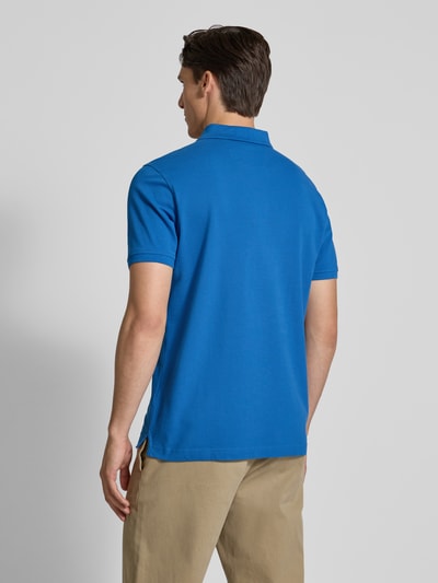 Lerros Poloshirt met labelstitching Petrol - 5