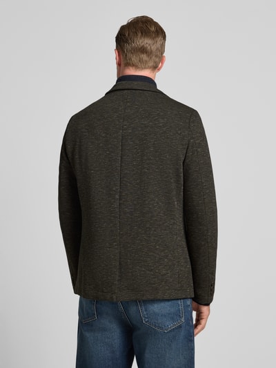 camel active Regular fit 2-knoops colbert met reverskraag Olijfgroen - 5