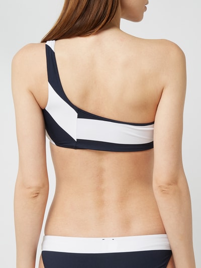 TOMMY HILFIGER Bikinitop in one shoulder-look  Donkerblauw - 5