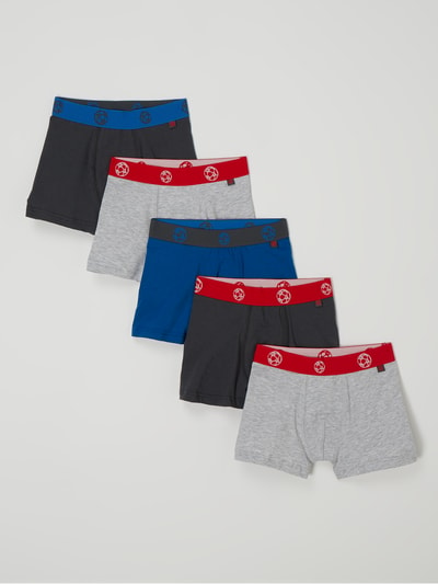 SANETTA Boxershort in een set van 5 stuks Blauw - 1