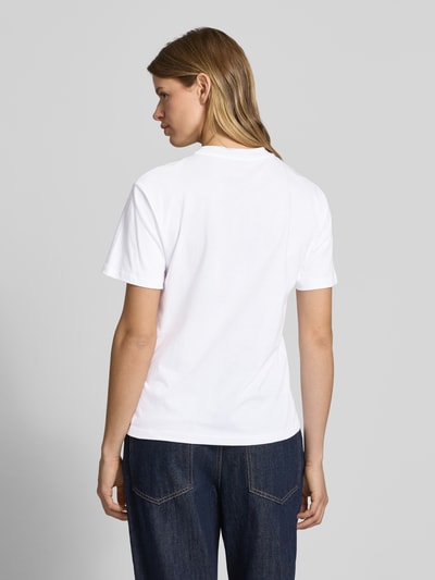 Carhartt Work In Progress T-shirt z wyhaftowanym logo Biały 5