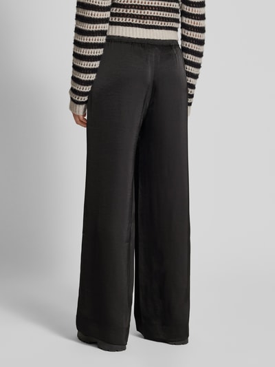 mbyM Stoffen broek met elastische band, model 'Asaka' Zwart - 5