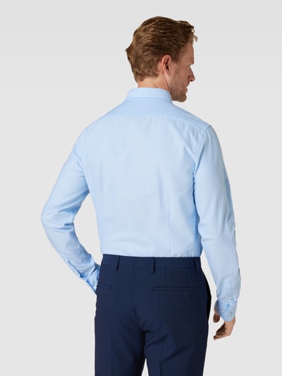 CK Calvin Klein Business-Hemd mit Button-Down-Kragen Modell 'OXFORD' Bleu 5