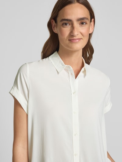 Samsøe Samsøe Hemdbluse mit Knopfleiste Modell 'MAJAN' Offwhite 3