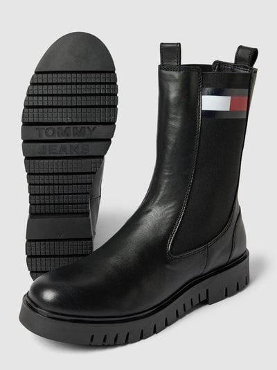 Tommy Jeans Chelsea Boots mit  Label-Detail Black 4