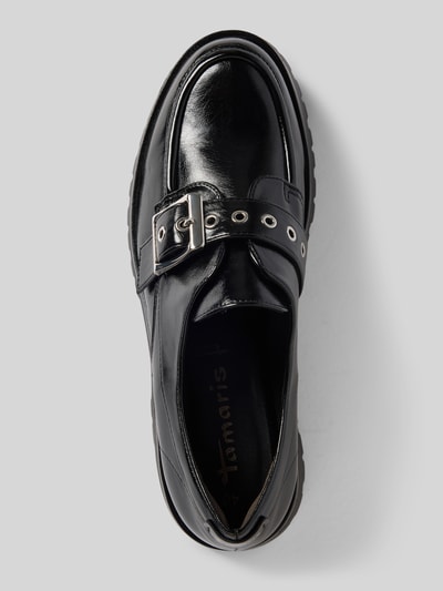 Tamaris Loafer in Lackleder-Optik Black 3