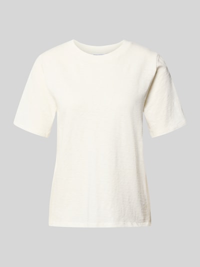 Produktfoto, Regular Fit T-Shirt aus reiner Baumwolle von Marc O'Polo Denim, Optik: Unifarben, Label-Patch, Rundhals, Kurzarm, Jersey