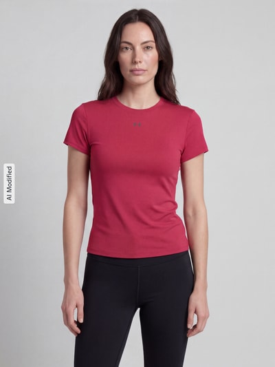 Under Armour Regular Fit Sport-T-Shirt mit Logo-Print  Hellrot 4