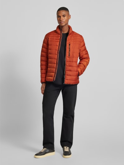 Tom Tailor Regular Fit Steppjacke mit wasserabweisender Funktion Orange 1