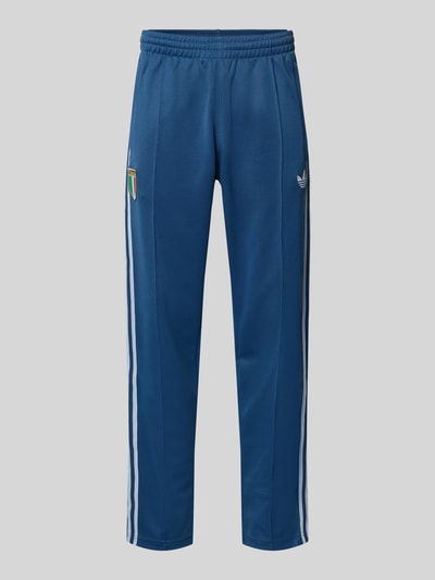 Productfoto, Regular Fit Sweatpants met katoen aandeel model 'FIGC OG' van adidas Originals, unikleuring, labelstiksel, contraststrepen, elastische band, sweatstof