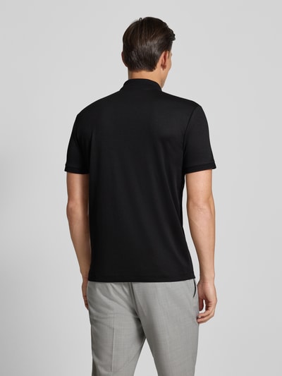SELECTED HOMME Regular Fit Poloshirt aus Baumwoll-Mix Modell 'FAVE' Black 5