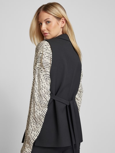 Luisa Cerano Blazer in mouwloos design Zwart - 3