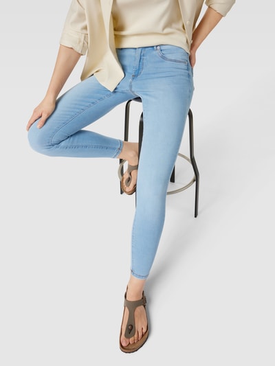 Vero Moda Slim fit jeans in 5-pocketmodel, model 'TANYA' Lichtblauw - 3