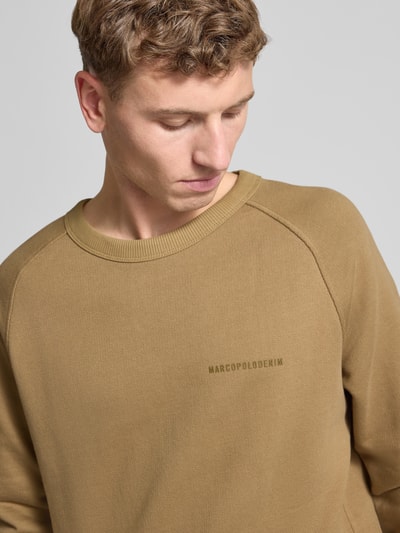 Marc O'Polo Denim Relaxed Fit Sweatshirt aus reiner Baumwolle Beige 3