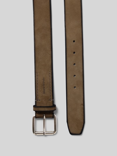 Marc O'Polo Gürtel aus echtem Rindsleder Sand 3