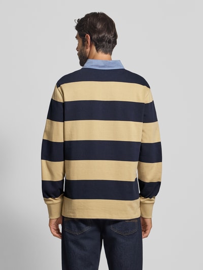 Gant Sweatshirt mit gerippten Ärmelabschlüssen Beige 5