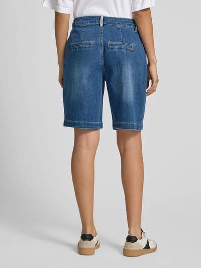 Buena Vista Straight leg korte jeans met siernaden Blauw - 5