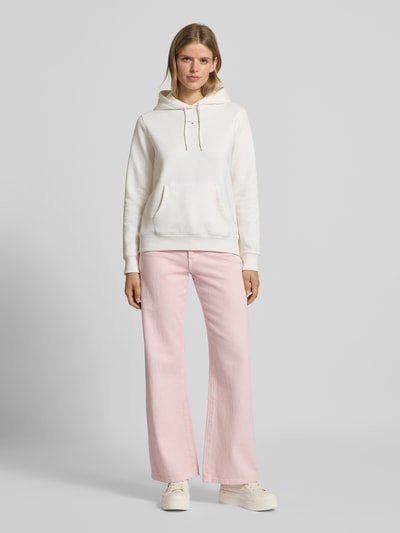 Tommy Jeans Regular fit hoodie van katoenmix Wit - 1