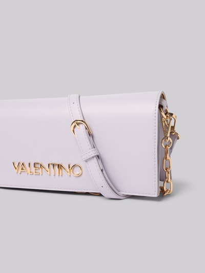 VALENTINO BAGS Torba na ramię z detalem z logo model ‘STEFANY’ Jasnofioletowy 2