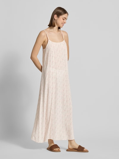PIECES Schmales Freizeitkleid aus reiner Viskose Modell 'BARRI' Weiss 1