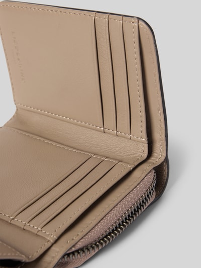 LIEBESKIND BERLIN Lederportemonnaie mit Label-Detail Modell 'Pablita Tokyo Sheep' Taupe 3