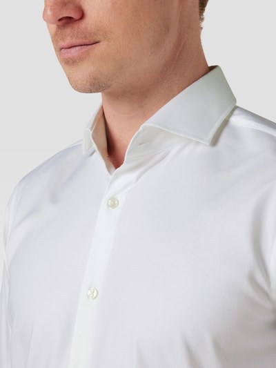 BOSS Modern Fit Regular fit zakelijk overhemd met extra lange mouwen, model 'JOE' Wit - 3