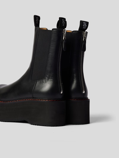 R13 Chelsea Boots mit Plateausohle Black 3