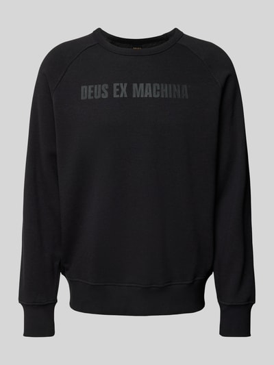 DEUS EX MACHINA Sweatshirt mit Label-Print Modell 'Cordura' Anthrazit 2