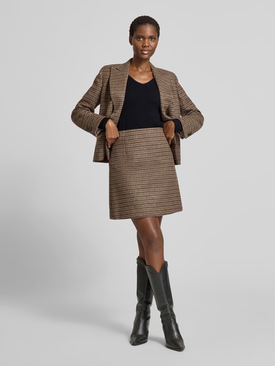 Christian Berg Woman Strickpullover aus Viskose-Mix mit V-Ausschnitt Black 1