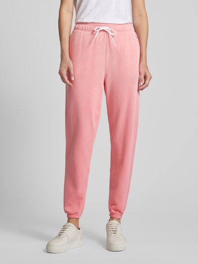 Polo Ralph Lauren Regular Fit Sweatpants mit Logo-Stitching Pink 4