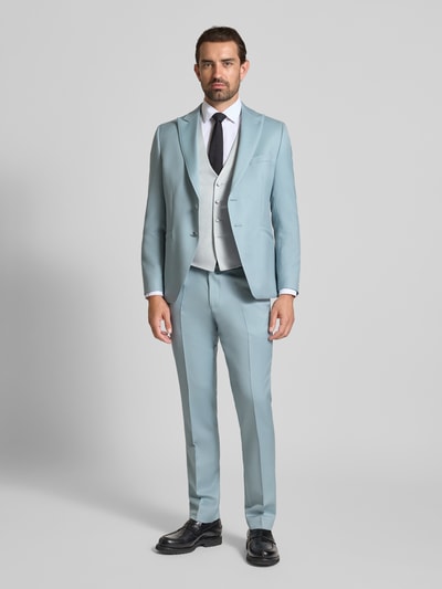 Wilvorst Gilet met V-hals Aquablauw - 1