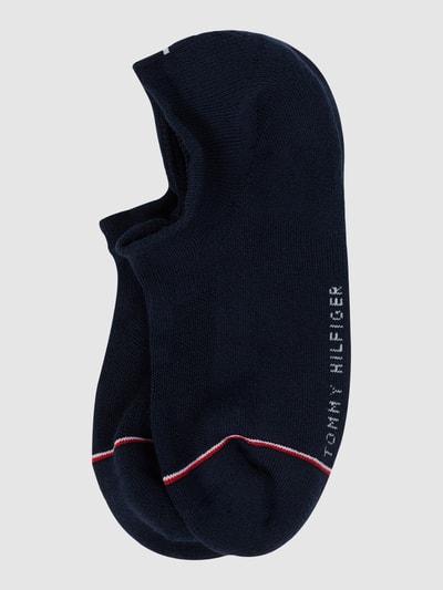 Tommy Hilfiger Socken mit Kontraststreifen im 2er-Pack Marine 1