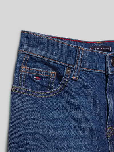 Tommy Hilfiger Teens Jeansshorts mit Eingrifftaschen Modell 'SCANTON' Blau 2