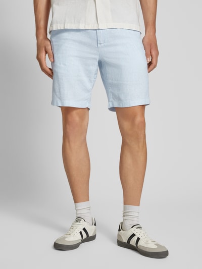Jack & Jones Regular Fit Shorts mit Tunnelzug Modell 'MYKONOS' Hellblau 4