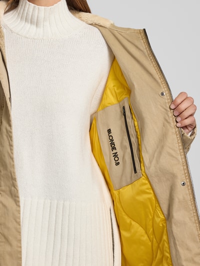 Blonde No. 8 Mantel mit Kapuze Sand 3
