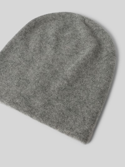 Seeberger Beanie aus reinem Kaschmir Hellgrau 2