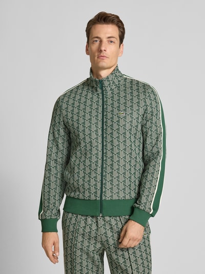 Lacoste Regular fit sweatjack met katoen Groen - 4
