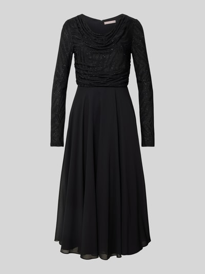 Christian Berg Cocktail Cocktailkleid mit Rundhalsausschnitt Black 2