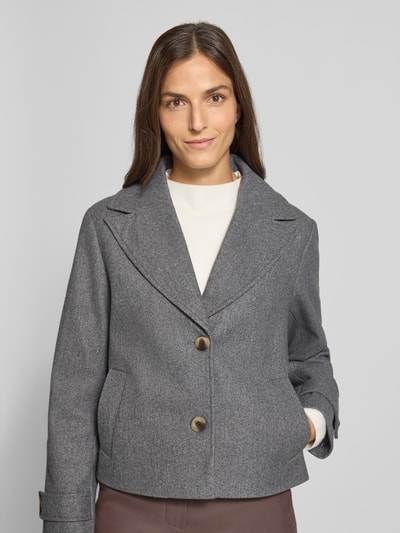 Vila Jack met reverskraag, model 'SOLO' Middengrijs - 3