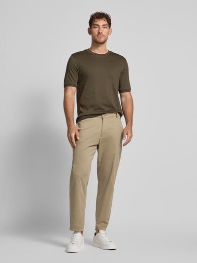 Cinque T-Shirt mit Rundhalsausschnitt Modell 'Badi' Oliv 1