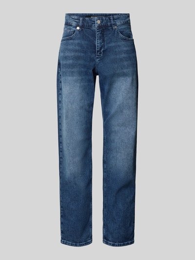 MAC Straight Fit Jeans im 5-Pocket-Design Dunkelblau 2