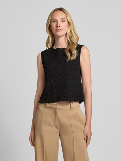 Jake*s Collection Top in kreuklook Zwart - 4
